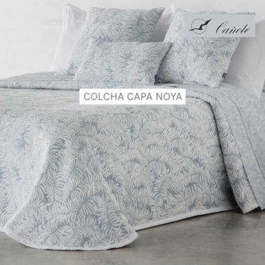 COLCHA COTTON NOYA AZUL