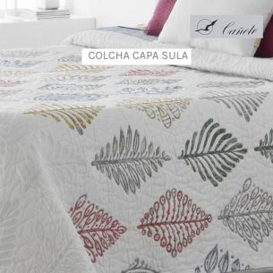 COLCHA COTTON SULA AZUL