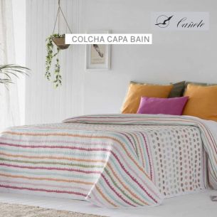 COLCHA COTTON BAIN ROJA