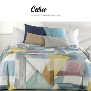 FUNDA NORDICA CARU AZUL