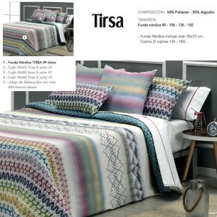 FUNDA NORDICA TIRSA JAQUARD