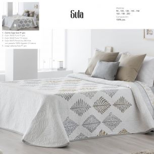 COLCHA CAPA SULA GRIS