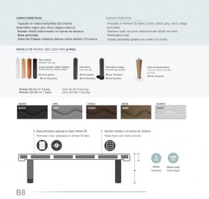 BASE TAPIZADA TRANSPIRABLE GANIMEDES 2