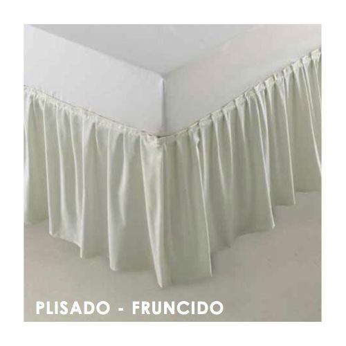 CUBRECANAPÉ COLOR PLISADO-FRUNCIDO