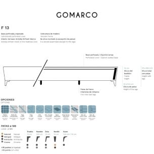 BASE TAPIZADA GOMARCO F 13 2