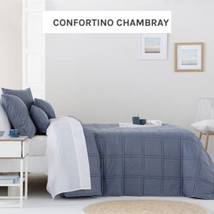 COLCHA CONFORTINO CHAMBRAY...