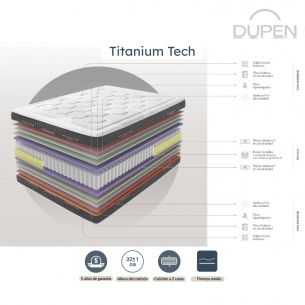 COLCHÓN DUPEN TITANIUM TECH 2