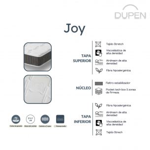 COLCHÓN DUPEN JOY 2